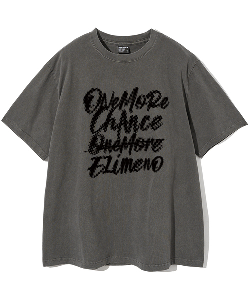 ELIMENO(エリメノ)の「EL ハーフチャンス ピグメント 半袖Tシャツ 4Color(Tシャツ/カットソー・メンズ・ネイビー/チャコール/バーガンディー/グレー・1/2/3/4)」の1枚目の写真