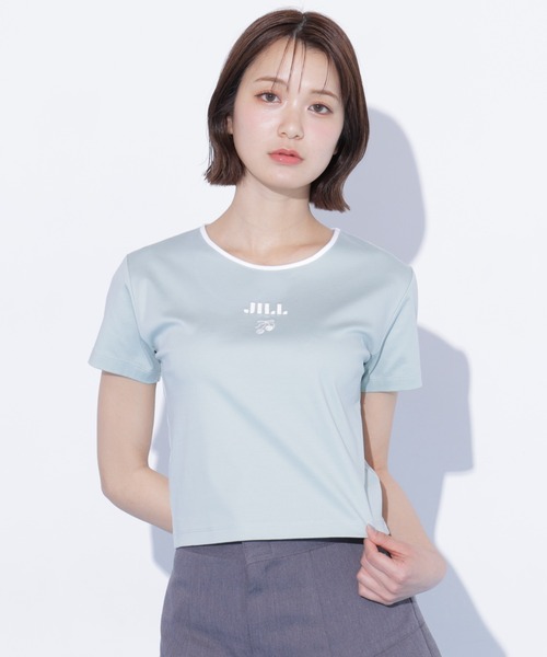 JILL by JILL STUART(ジルバイジルスチュアート)の「<Cherryシリーズ>チェリーロゴTシャツ(Tシャツ/カットソー・レディース・ホワイト/ミント/ホワイト系その他・FREE)」の10枚目の写真