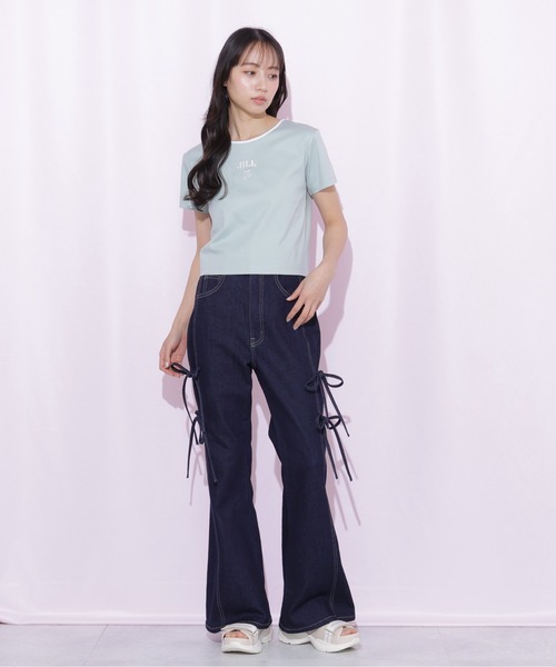 JILL by JILL STUART(ジルバイジルスチュアート)の「<Cherryシリーズ>チェリーロゴTシャツ(Tシャツ/カットソー・レディース・ホワイト/ミント/ホワイト系その他・FREE)」の17枚目の写真