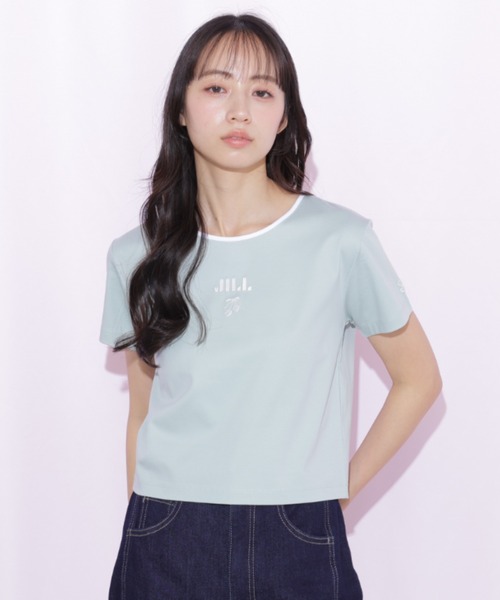 JILL by JILL STUART(ジルバイジルスチュアート)の「<Cherryシリーズ>チェリーロゴTシャツ(Tシャツ/カットソー・レディース・ホワイト/ミント/ホワイト系その他・FREE)」の14枚目の写真