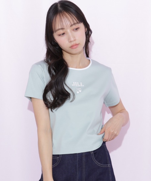 JILL by JILL STUART(ジルバイジルスチュアート)の「<Cherryシリーズ>チェリーロゴTシャツ(Tシャツ/カットソー・レディース・ホワイト/ミント/ホワイト系その他・FREE)」の15枚目の写真