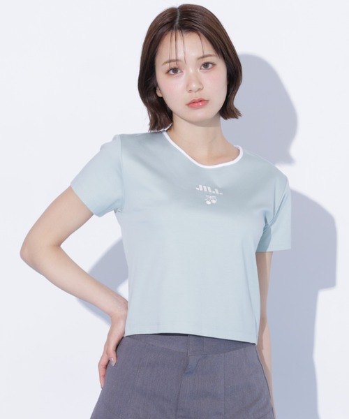 JILL by JILL STUART(ジルバイジルスチュアート)の「<Cherryシリーズ>チェリーロゴTシャツ(Tシャツ/カットソー・レディース・ホワイト/ミント/ホワイト系その他・FREE)」の9枚目の写真