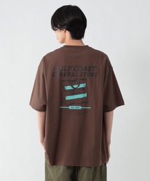 エンブロイダリープリントTシャツ