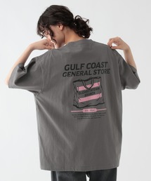 エンブロイダリープリントTシャツ