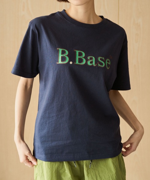 BROKEN BASE(ブロークンベース)の「B.Base Glitter Tee / B.Base グリッターTee(Tシャツ/カットソー・メンズ・イエロー/ネイビー/ブラック/アッシュ・SMALL/MEDIUM/LARGE)」の11枚目の写真