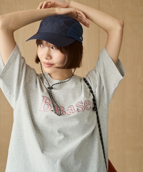 BROKEN BASE(ブロークンベース)の「B.Base Glitter Tee / B.Base グリッターTee(Tシャツ/カットソー・メンズ・イエロー/ネイビー/ブラック/アッシュ・SMALL/MEDIUM/LARGE)」の19枚目の写真