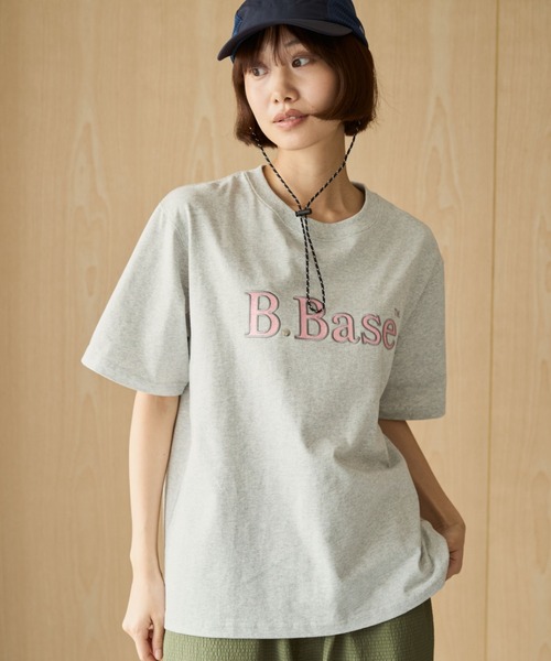 BROKEN BASE(ブロークンベース)の「B.Base Glitter Tee / B.Base グリッターTee(Tシャツ/カットソー・メンズ・イエロー/ネイビー/ブラック/アッシュ・SMALL/MEDIUM/LARGE)」の15枚目の写真