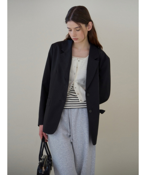 UNNOUT(アナウト)の「SOFT RIB JERSEY CARDIGAN CREAM(カーディガン/ボレロ・レディース・その他・FREE)」の2枚目の写真