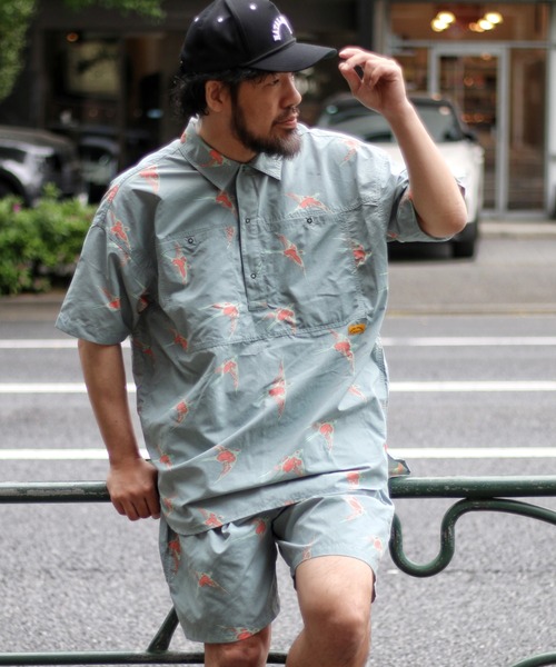 NATAL DESIGN(ネイタルデザイン)の「HOME BOUND 3rd SHIRTS(シャツ/ブラウス・メンズ・ライトグリーン/ライトブルー・MEDIUM/SMALL/X-LARGE/LARGE)」の2枚目の写真