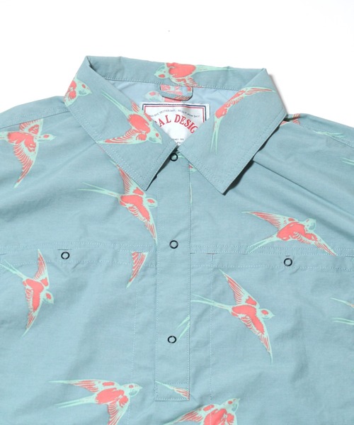 NATAL DESIGN(ネイタルデザイン)の「HOME BOUND 3rd SHIRTS(シャツ/ブラウス・メンズ・ライトグリーン/ライトブルー・MEDIUM/SMALL/X-LARGE/LARGE)」の8枚目の写真