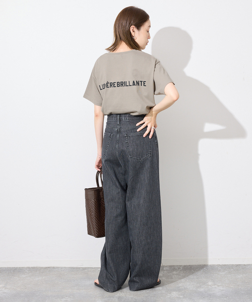 SLOBE IENA(スローブイエナ)の「《WEB限定カラーあり/追加3》1ST ETOILE Tシャツ(Tシャツ/カットソー・レディース・ホワイト/グレー/ブラウン/カーキ・FREE)」の20枚目の写真