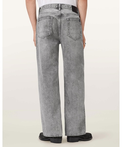 ALLSAINTS(オールセインツ)の「LENNY WIDE LEG DENIM JEANS | LENNY ワイド レッグ デニム ジーンズ(デニムパンツ・メンズ・グレー系その他・28/30/30/30/31/30/33/30)」の5枚目の写真
