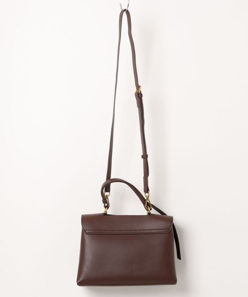 NiiNa(ニーナ)の「【高品質牛革】2wayウッドバックルレトロバッグ(ショルダーバッグ・レディース・モカ・FREE)」の5枚目の写真
