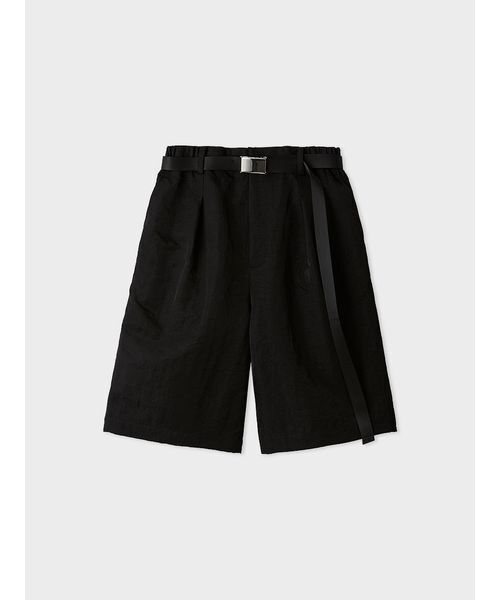 MIESROHE(ミースロエ)の「撥水ガチャベルト付きハーフパンツ(その他パンツ・レディース・ホワイト/カーキ/ブラック・1/0)」の14枚目の写真