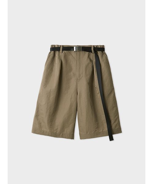 MIESROHE(ミースロエ)の「撥水ガチャベルト付きハーフパンツ(その他パンツ・レディース・ホワイト/カーキ/ブラック・1/0)」の20枚目の写真