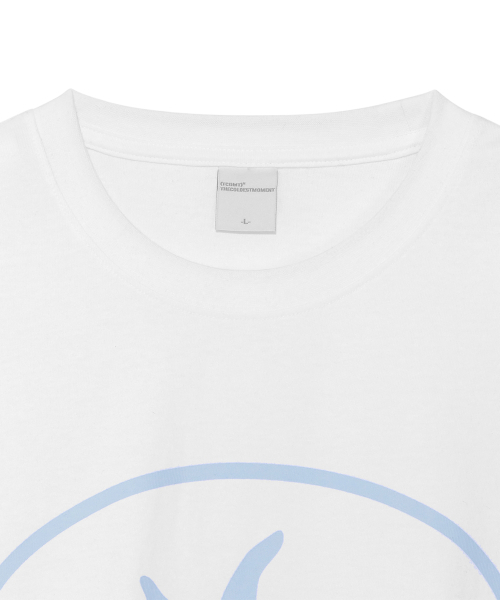 THECOLDESTMOMENT(ザコールデストモーメント)の「TCM starfish stamp T (white)(Tシャツ/カットソー・レディース・その他・SMALL/MEDIUM/LARGE)」の4枚目の写真