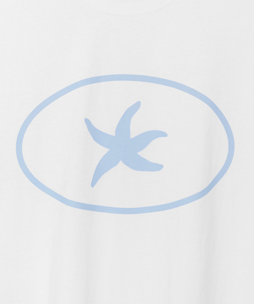 THECOLDESTMOMENT(ザコールデストモーメント)の「TCM starfish stamp T (white)(Tシャツ/カットソー・レディース・その他・SMALL/MEDIUM/LARGE)」の5枚目の写真