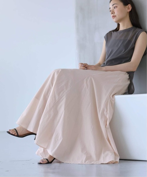 La TOTALITE（ラトータリテ）の「【洗える】コットンマチフレアスカート（スカート・レディース・ブルー系その他/ブラウン/ベージュ・36/38）」の17枚目の写真