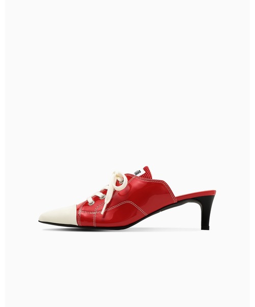 CONVERSE ALL STAR（コンバースオールスター）の「ALL STAR POLARIGE MULE / オールスター　ポラリージュ　ミュール（パンプス・レディース・レッド・6/5.5/5/4.5/4/3.5/3）」の2枚目の写真