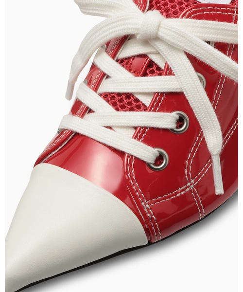 CONVERSE ALL STAR（コンバースオールスター）の「ALL STAR POLARIGE MULE / オールスター　ポラリージュ　ミュール（パンプス・レディース・レッド・6/5.5/5/4.5/4/3.5/3）」の7枚目の写真
