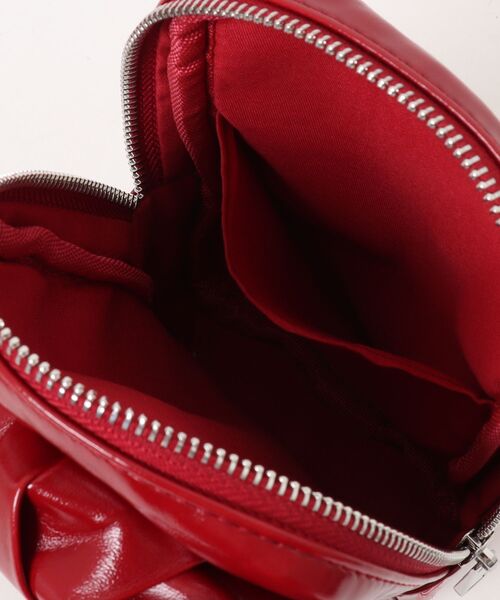 Heather（ヘザー）の「リボンミニショルダーBAG　858275（ショルダーバッグ・レディース・レッド/アイボリー/ホワイト系その他・ONE SIZE）」の7枚目の写真