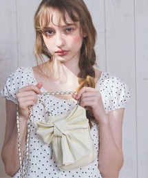 Heather | リボンミニショルダーBAG　858275(ショルダーバッグ)