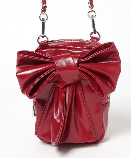 Heather（ヘザー）の「リボンミニショルダーBAG　858275（ショルダーバッグ・レディース・レッド/アイボリー/ホワイト系その他・ONE SIZE）」の14枚目の写真