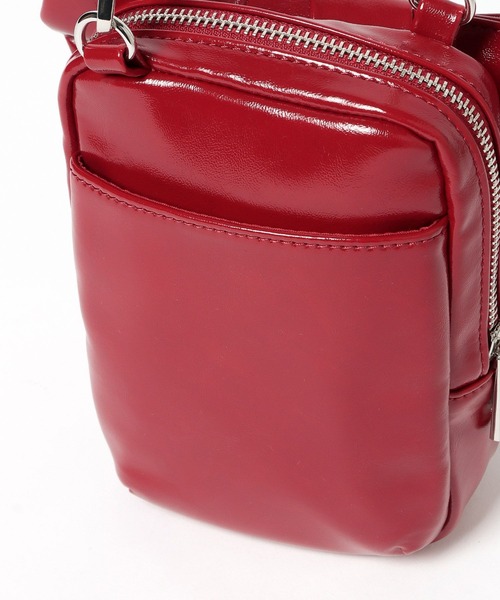 Heather（ヘザー）の「リボンミニショルダーBAG　858275（ショルダーバッグ・レディース・レッド/アイボリー/ホワイト系その他・ONE SIZE）」の17枚目の写真