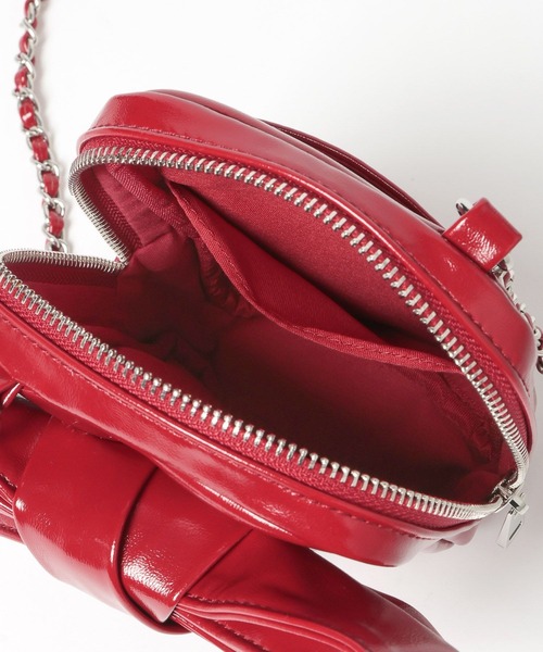 Heather（ヘザー）の「リボンミニショルダーBAG　858275（ショルダーバッグ・レディース・レッド/アイボリー/ホワイト系その他・ONE SIZE）」の20枚目の写真