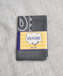 HAV-A-HANK（ハバハンク ）の「〈父の日ギフトにもおすすめ〉HAV-A-HANK（ハバハンク）ペイズリー柄バンダナ（バンダナ/スカーフ）」