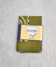 HAV-A-HANK（ハバハンク ）の「〈父の日ギフトにもおすすめ〉HAV-A-HANK（ハバハンク）ペイズリー柄バンダナ（バンダナ/スカーフ）」