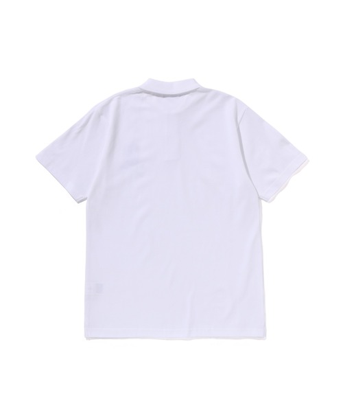 A BATHING APE(アベイシングエイプ)の「APE CROSSBONE POLO(ポロシャツ・メンズ・ブラック/ホワイト・MEDIUM/LARGE/X-LARGE/SMALL/XX-LARGE)」の3枚目の写真