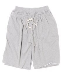 Never mind the XU / Chikashitsu+ | 【nmtc+】Double Waist Bermuda Pants / 【エヌエムティーシープラス】レイヤード風バミューダスウェットハーフパンツ(スウェットパンツ)