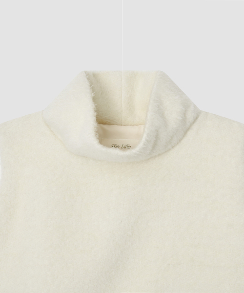 THE LILLE（ザ リル）の「Boucle Wool Turtleneck Vest_Ivory（ベスト・レディース・その他・FREE）」の4枚目の写真