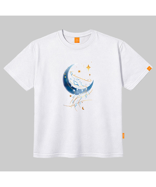 LLAMO(エラモ)の「ダルビッチドルフィン 半袖Tシャツ 男女共用 ビッグサイズ S 4XL(Tシャツ/カットソー・レディース・グレー/ホワイト/ダークインディゴブルー/ブラック・SMALL/X-LARGE/4XL/3XL/LARGE/MEDIUM/2XL)」の2枚目の写真