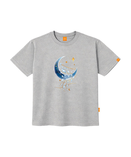 LLAMO(エラモ)の「ダルビッチドルフィン 半袖Tシャツ 男女共用 ビッグサイズ S 4XL(Tシャツ/カットソー・レディース・グレー/ホワイト/ダークインディゴブルー/ブラック・SMALL/X-LARGE/4XL/3XL/LARGE/MEDIUM/2XL)」の7枚目の写真