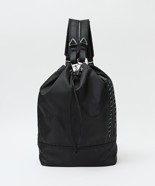 ABAHOUSE GRAY（アバハウスグレイ）の「【軽量/撥水】2WAY バックパック / ワンショルダーバッグ（バックパック/リュック・メンズ・ブラック・フリー）」の4枚目の写真