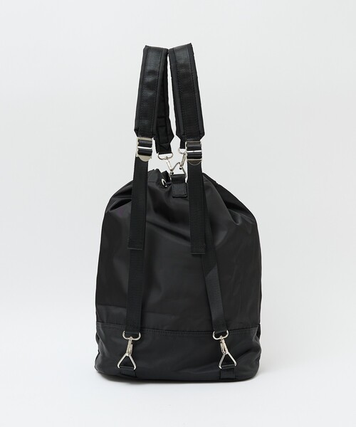 ABAHOUSE GRAY（アバハウスグレイ）の「【軽量/撥水】2WAY バックパック / ワンショルダーバッグ（バックパック/リュック・メンズ・ブラック・フリー）」の6枚目の写真