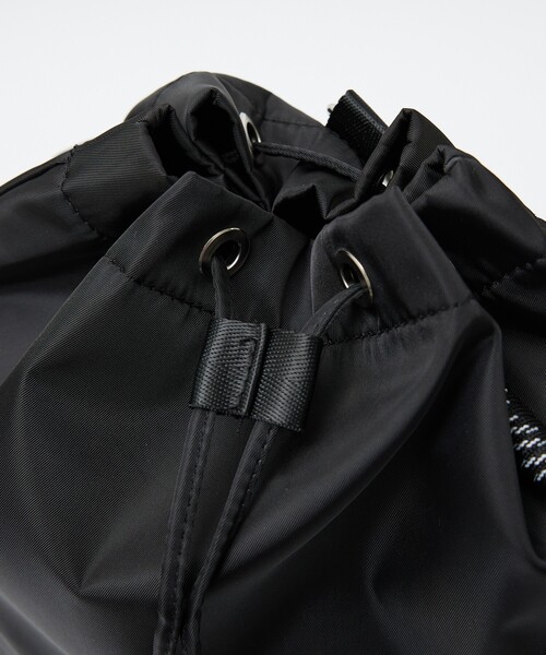ABAHOUSE GRAY（アバハウスグレイ）の「【軽量/撥水】2WAY バックパック / ワンショルダーバッグ（バックパック/リュック・メンズ・ブラック・フリー）」の11枚目の写真