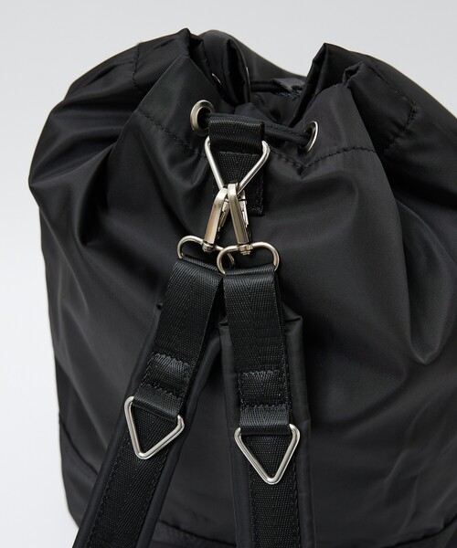 ABAHOUSE GRAY（アバハウスグレイ）の「【軽量/撥水】2WAY バックパック / ワンショルダーバッグ（バックパック/リュック・メンズ・ブラック・フリー）」の12枚目の写真