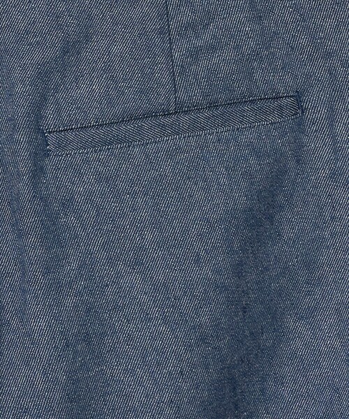 A DAY IN THE LIFE UNITED ARROWS(アデイインザライフユナイテッドアローズ)の「シャンブレーツイル ノープリーツ ショーツ<A DAY IN THE LIFE>(その他パンツ・メンズ・ネイビー/オフホワイト/オリーブ・S/M/L)」の16枚目の写真