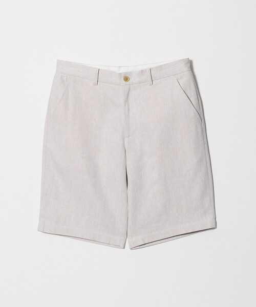A DAY IN THE LIFE UNITED ARROWS(アデイインザライフユナイテッドアローズ)の「シャンブレーツイル ノープリーツ ショーツ<A DAY IN THE LIFE>(その他パンツ・メンズ・ネイビー/オフホワイト/オリーブ・S/M/L)」の12枚目の写真