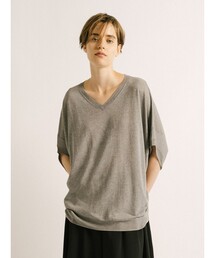 mizuiro ind Vネックコクーンベスト