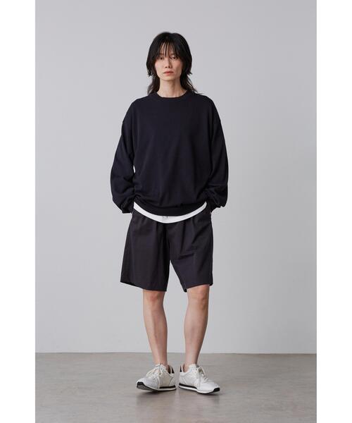 Y(ワイ)の「Y / ORGANIC COTTON TENCEL CHINO SHORTS(その他パンツ・メンズ・ネイビー・MEDIUM/SMALL)」の1枚目の写真