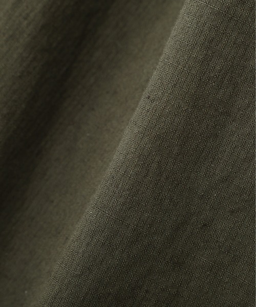 MHL.（エムエイチエル）の「COTTON LINEN TINY RIPSTOP（その他パンツ・レディース・カーキ/ライトベージュ・0/1/2/3）」の5枚目の写真