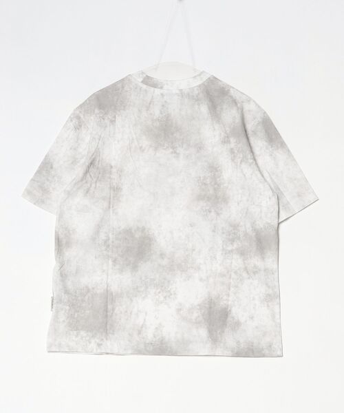 BENUSTA（ベヌスタ）の「A'GEM/9 × .kom 『BENUSTA/ベヌスタ　』Pigment-Washed Short Sleeve T-Shirt /ピグメントウォッシュ半袖Tシャツ（Tシャツ/カットソー・メンズ・ブラック/ホワイト・M/L）」の10枚目の写真