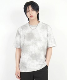 A'GEM/9 × .kom 『BENUSTA/ベヌスタ 』Pigment-Washed Short Sleeve T-Shirt /ピグメントウォッシュ半袖Tシャツ