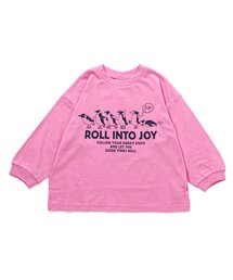 BREEZE（ブリーズ）の「【WEB限定】ゆったりシルエットグラフィックバリエーション長袖Tシャツ（Tシャツ/カットソー）」