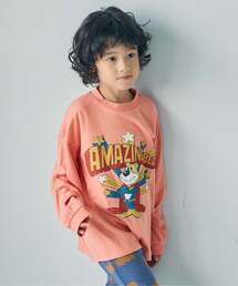 BREEZE | 【WEB限定】ゆったりシルエットグラフィックバリエーション長袖Tシャツ(Tシャツ/カットソー)