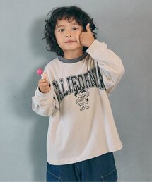 BREEZE（ブリーズ）の「【WEB限定】ゆったりシルエットグラフィックバリエーション長袖Tシャツ（Tシャツ/カットソー）」